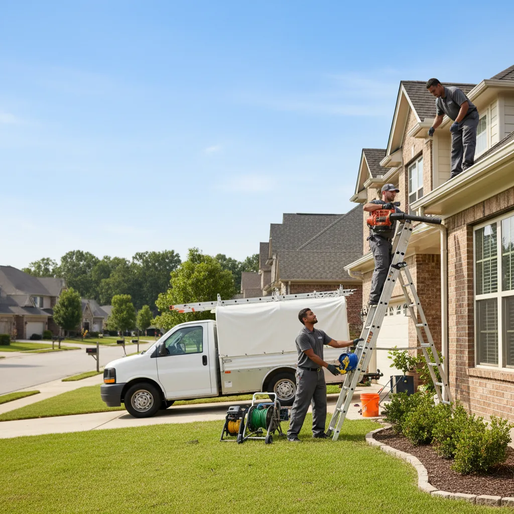 Home Gutter Service in Meridian, TX near me